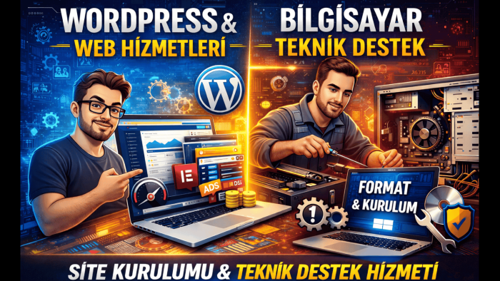 WordPress tam kurulum site yapar ve reklam yerleşimi yaparım