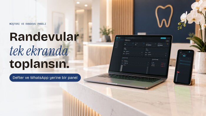 işletmeniz için müşteri ve randevu takip paneli yaparım