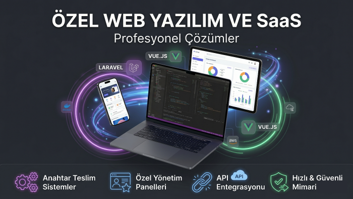 Laravel & API ile web sitesi ve mobil app yaparım