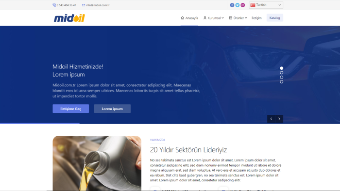 kurumsal markanıza uygun web sitesi yapabilirim