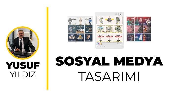 sosyal medya tasarımlarını yapıyorum