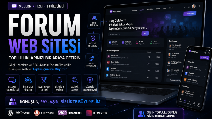 size forum sitesi kurabilirim