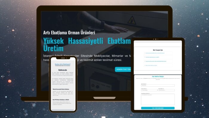 kurumsal firmalara özel WordPress tabanlı site yapıyorum