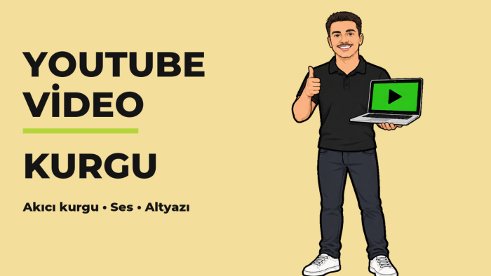 YouTube videolarınızı profesyonelce kurgulayabilirim