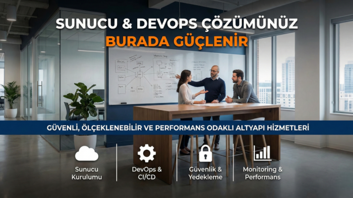 projeleriniz için profesyonel sunucu altyapısı kurarım