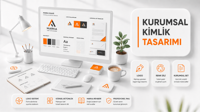 markanız için kurumsal kimliğinizi tasarlıyorum