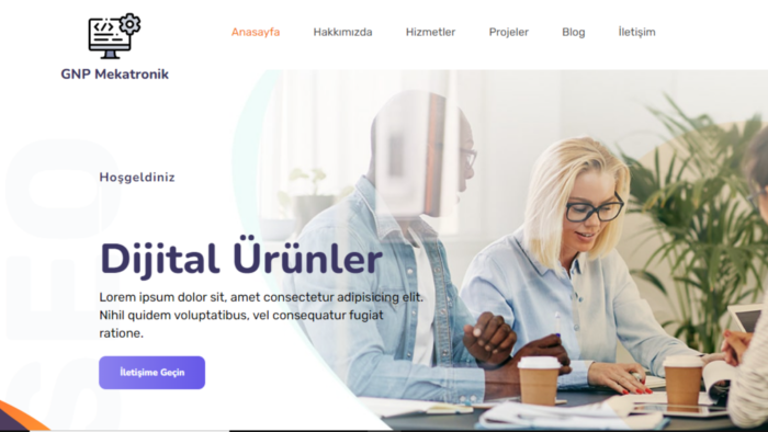 front-end alanında şık ve prestijli web siteler yapabilirim