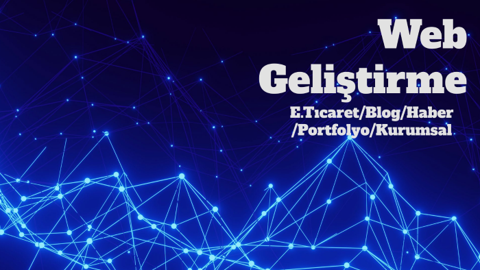 sizin için profesyonel web sitesi tasarlayabilirim