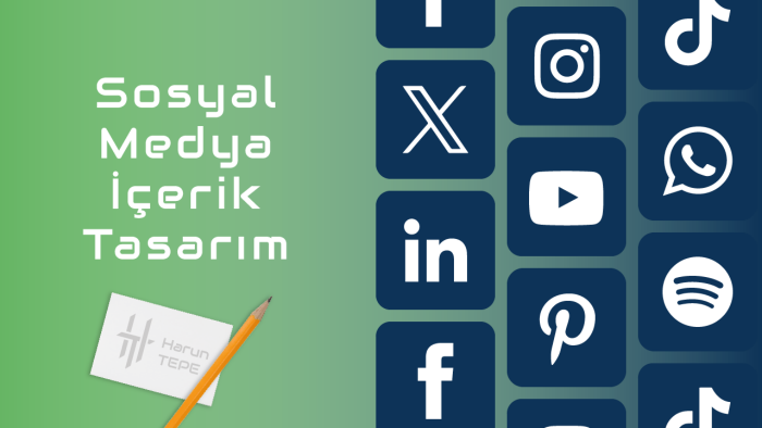 sosyal medya içerikleri tasarlarım