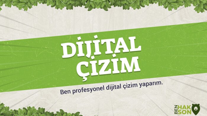 sizin için dijital çizim yaparım