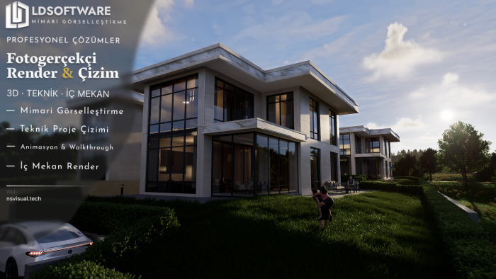 gerçekçi modeller ve renderlar hazırlarım