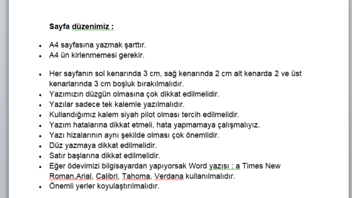 tüm metinlerinizde düzenleme yapabilirim