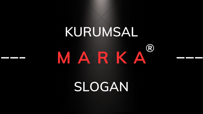 tüm yönleriyle marka ve slogan önerebilirim