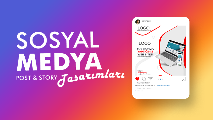 profesyonel sosyal medya post tasarımlarınızı yaparım