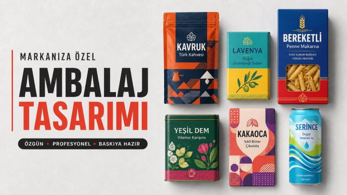 ambalaj ve etiket tasarımlarınızı yaparım
