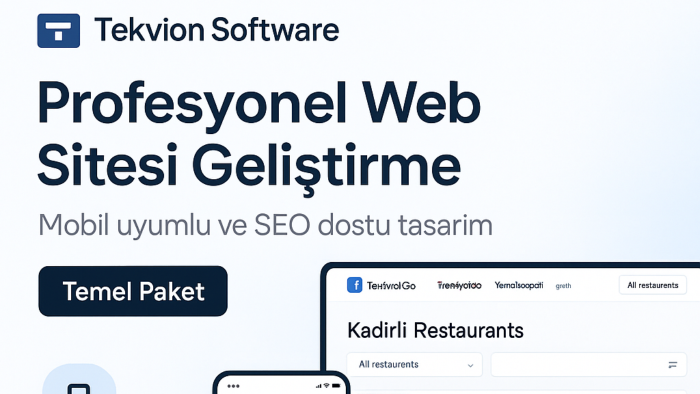 profesyonel web sitelerini kodlarım