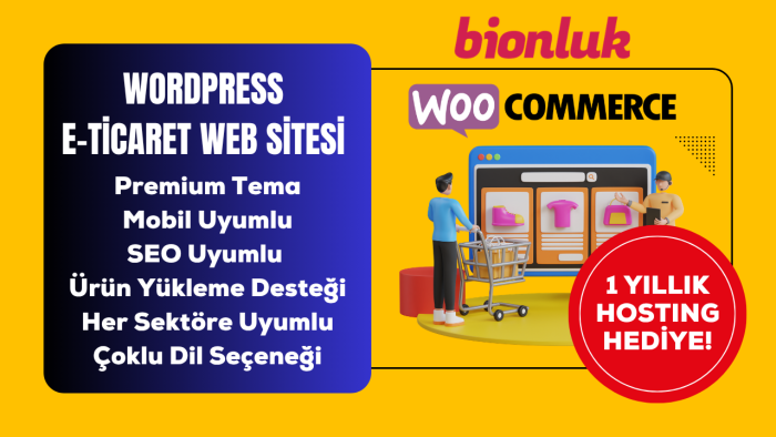 sizin için wordpress e-ticaret sitesi kurabilirim