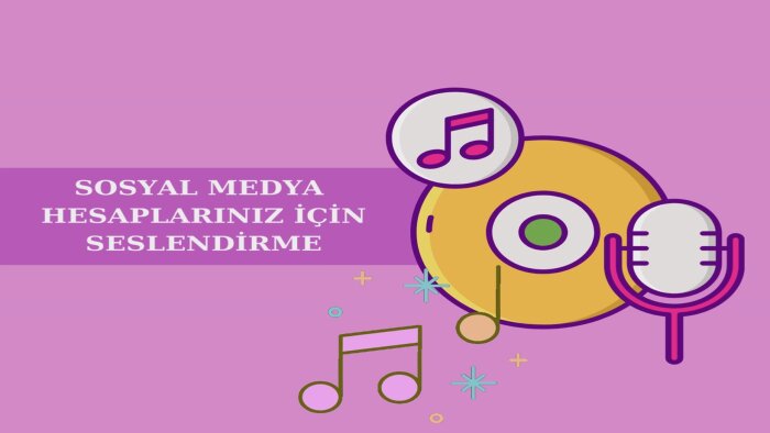 sosyal medya ve özel günleriniz için seslendirme yapabilirim