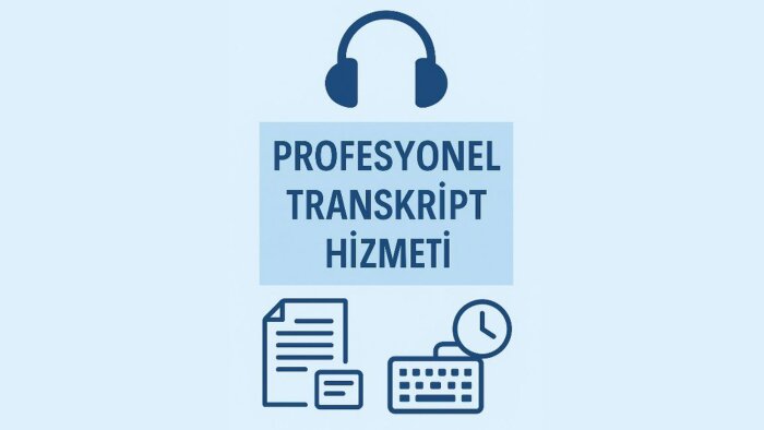ses kayıtlarınızı eksiksiz şekilde yazıya dökerim