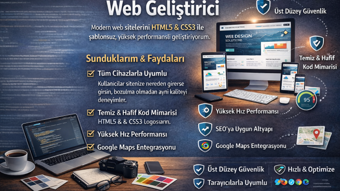 size özel, modern ve mobil uyumlu web sitesi kodlarım