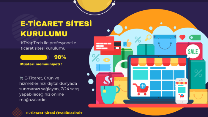 Uzun yıllardır  e-ticaret web sitesi geliştirmekteyim