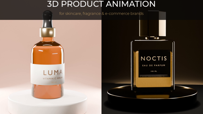 ürününüz için 3D reklam animasyonu ve görsel hazırlarım