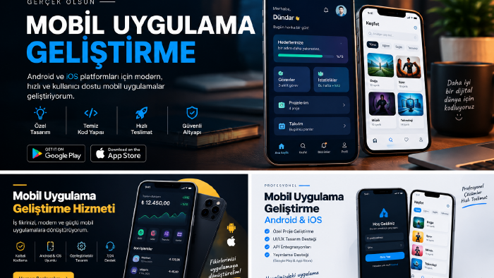 istenilen uygulamayı farklı bakış açıları ile yaparım