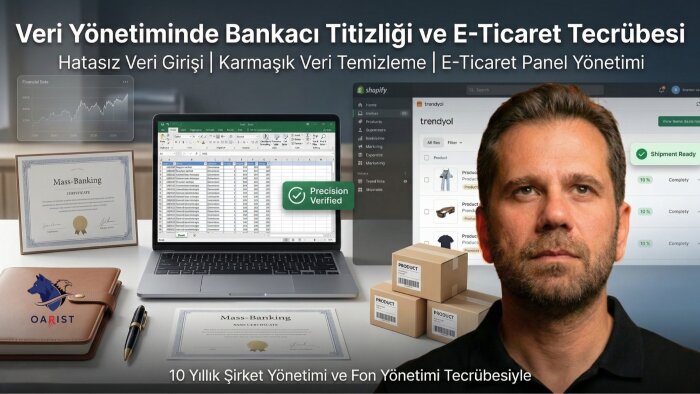 verilerinizi analitik disiplinle hatasız sisteme girerim