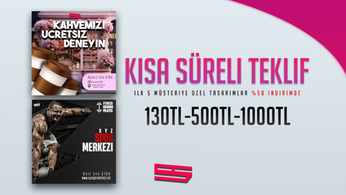 sosyal medya hesabınıza  çarpıcı görseller hazırlayabilirim