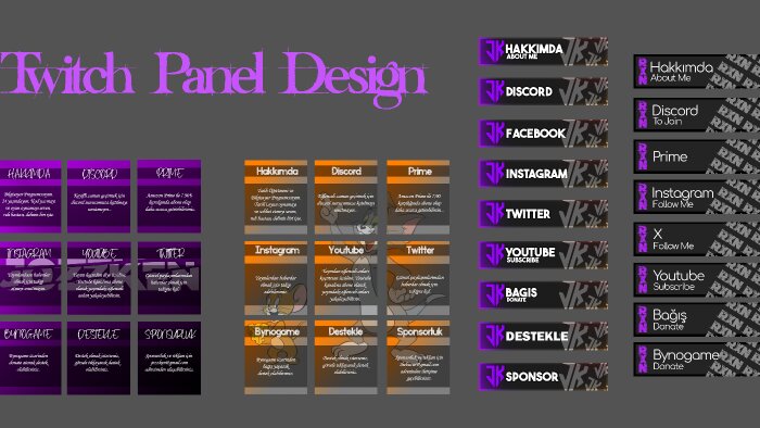 yayıncılar için panel tasarımı yapabilirim