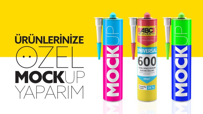 ürünlerinize özel mockup yapabilirim