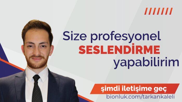 sizin için seslendirmeli video hazırlarım