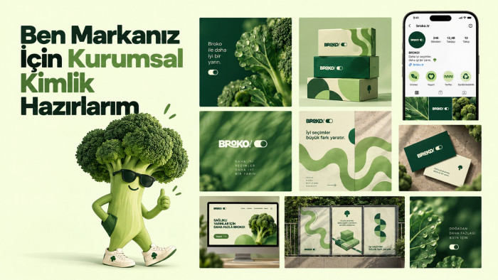 markanızı yansıtan kurumsal kimlik çalışmanızı yaparım