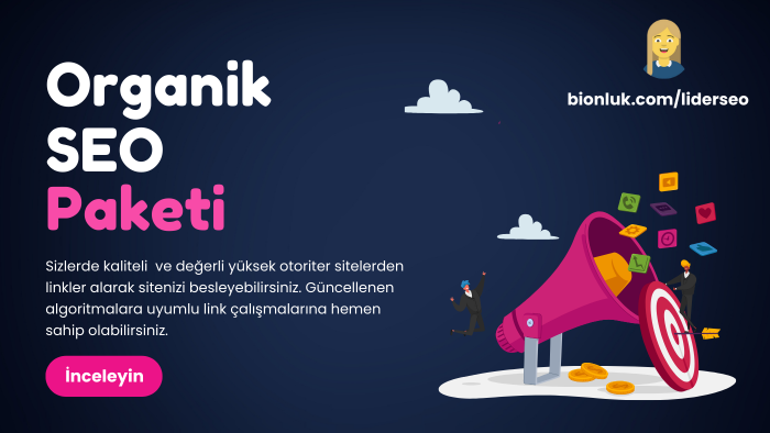 sizin için sitenize seo çalışması yapabilirim