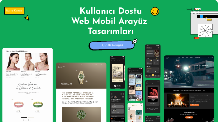 size özgün web mobil arayüzü tasarlayabilirim