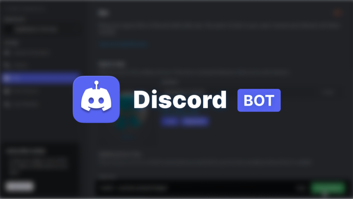 discord botları yaparım ve geliştiririm