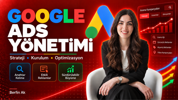 6 yıllık deneyimle Google Ads reklamlarınızı yönetebilirim