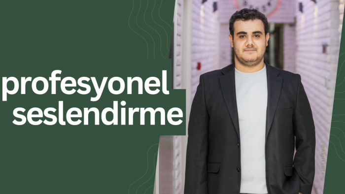 en kısa sürede profesyonel seslendirme yaparım