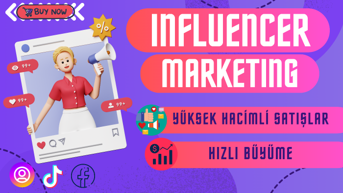 ürünleriniz için uygun influencer marketing hizmeti veririm