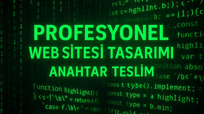 web sitenizi en güvenilir ve en modern şekilde hazırlarım