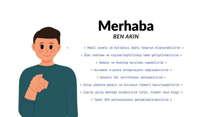 mobil uyumlu web siteleri hazırlıyorum