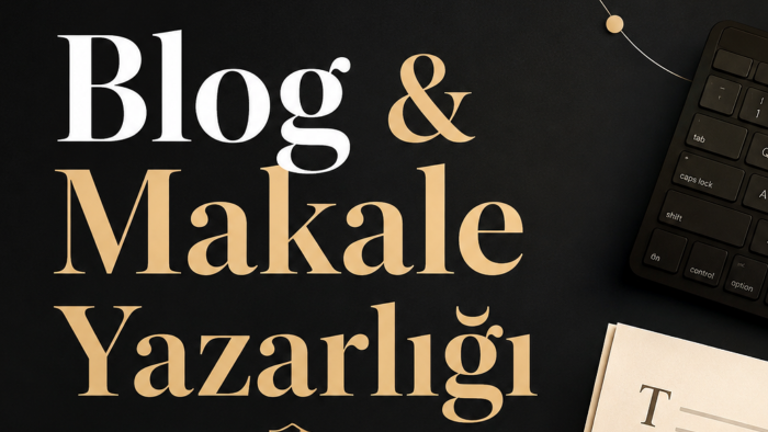 blog/makale yazısı hazırlayabilirim