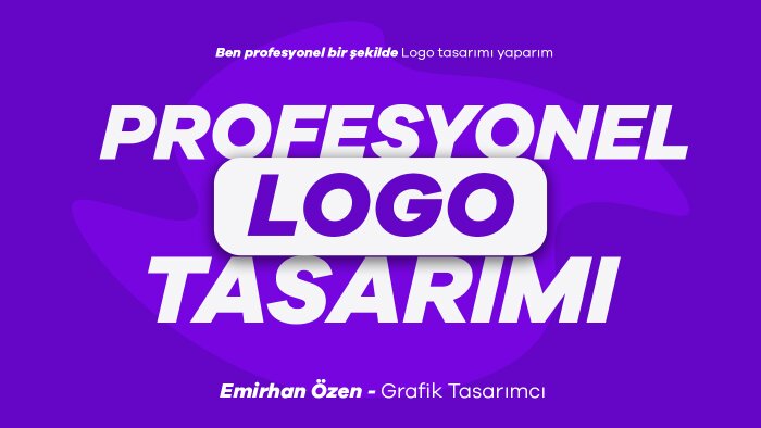 sizin için özgün ve minimalist logo tasarlarım