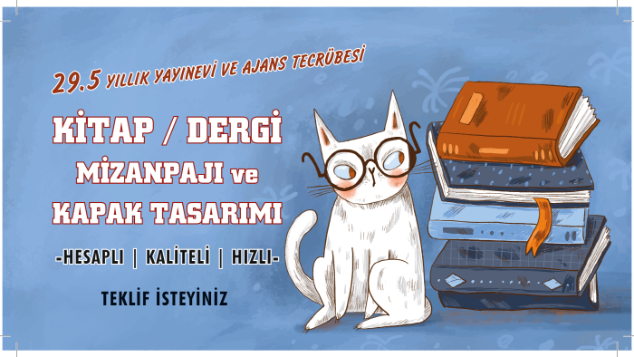 kitap-dergi mizanpajı ve kapak tasarımı yaparım