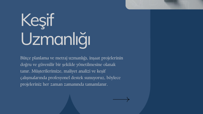 metraj,keşif ve hakediş süreçlerini profesyonelce hazırlarım