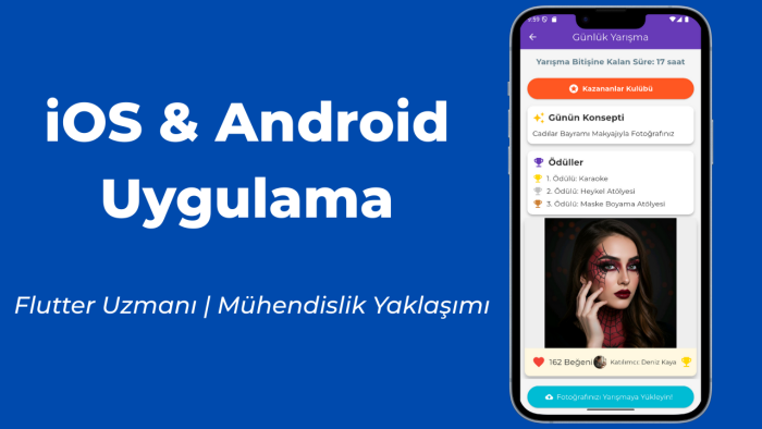 ios ve android mobil uygulama geliştirebilirim