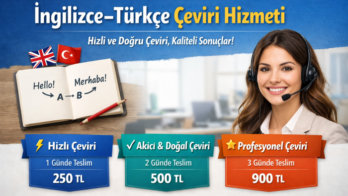 ING-TR metinleri hızlı ve doğru şekilde çeviririm