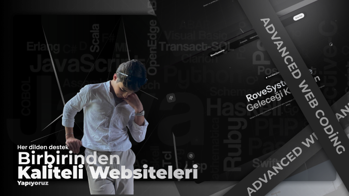 sizin için kurumsal ve modern custom siteler yaparım
