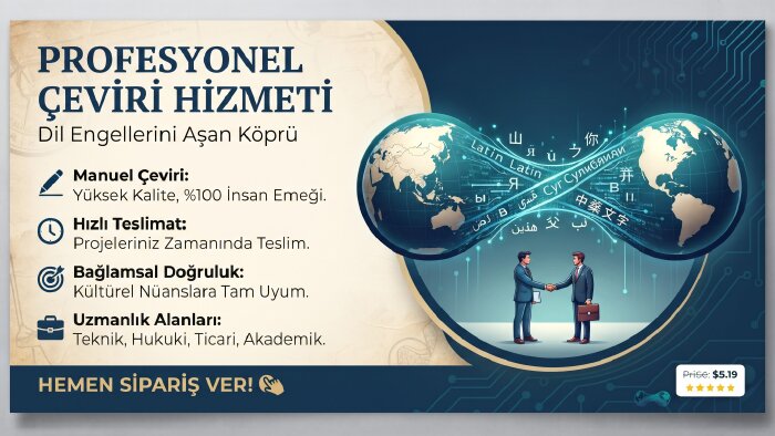 sizin için uyguna çeviri yaparım