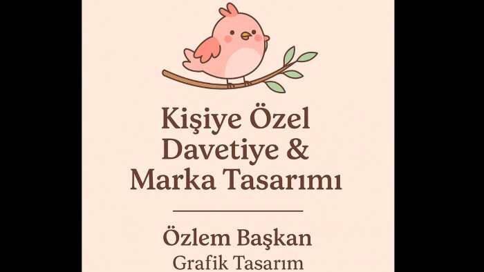 hayallerinizi davetiyelere ve markanıza yansıtıyorum